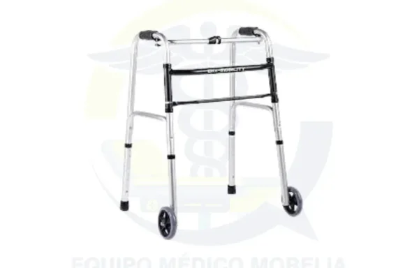 Andadera con llantas 5″