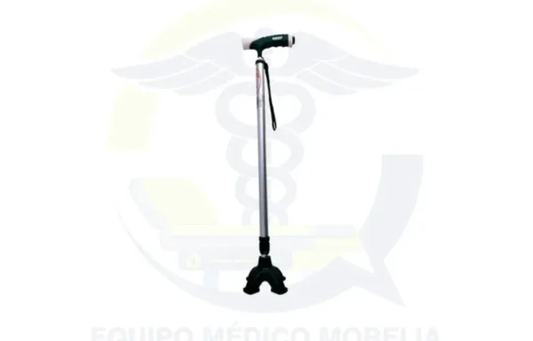 Bastón de 4 apoyos con Luz