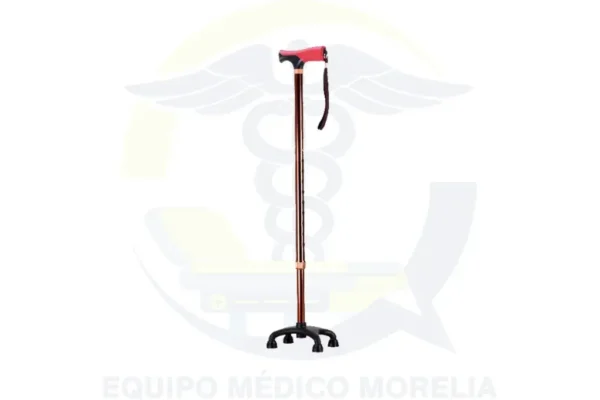 Baston de cuatro apoyos mango confort - equipo medico morelia