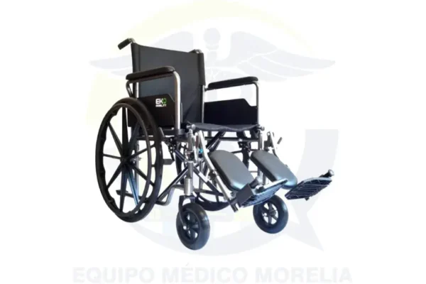 Silla Silver Vein con elevapiernas y llantas MAG en equipo médico morelia