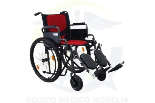 Silla de Ruedas Deportiva con elevapiernas en equipo medico morelia