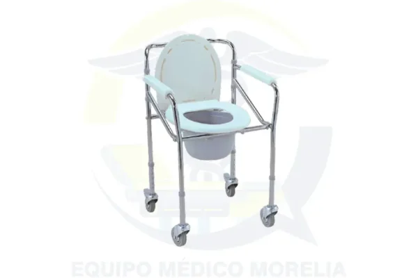 Silla comodo con ruedas kd - equipo medico morelia