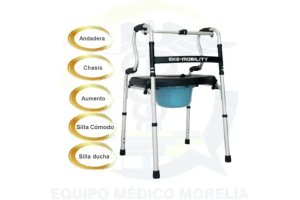 Silla comodo multifuncional 5 en 1 - equipo medico morelia