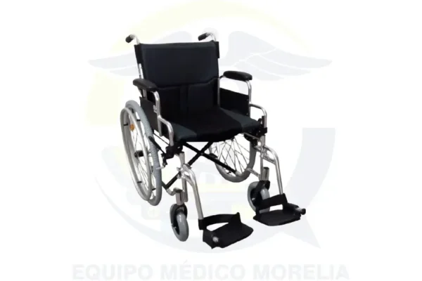 Silla de ruedas de aluminio ultraligera en equipo medico morelia