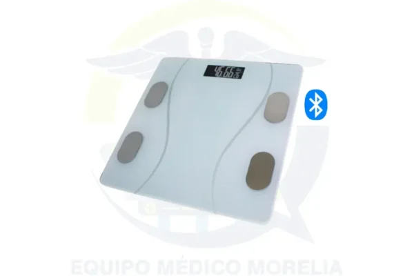Báscula Digital con Bluetooth 180 kg | Vidrio Templado | Medición Corporal Múltiple + App | Apagado Automático