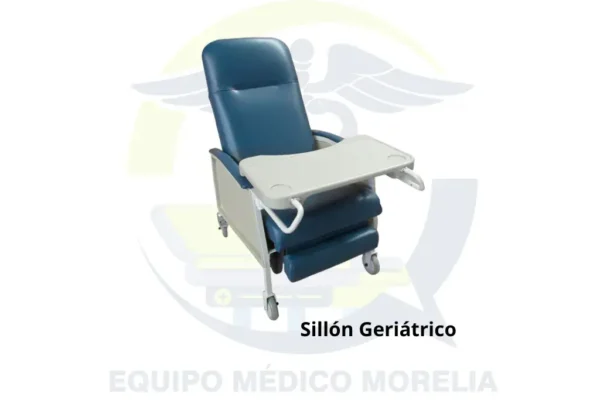 Sillón geriatrico para hemodialisis en equipo médico morelia