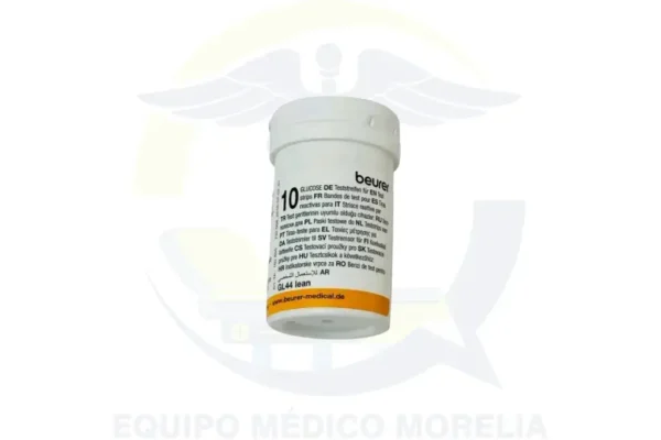 Tiras Reactivas Beurer TR44 para Glucómetro GL44 - equipo medico morelia